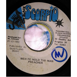 Preacher (8) We Fe Hold The Man Vinyl 7" USED