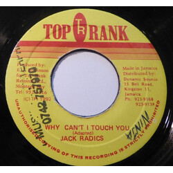 Jack Radics Why Can't I Touch You Vinyl 7" USED