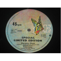Television Marquee Moon USED VINYL 12INCH 45 RPM SINGLE LIMITED EDITION SPECIAL EDITION STEREO MONO