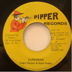 Reggie Stepper / Super Beagle Superman Vinyl 7" USED