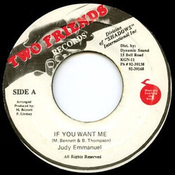 Judith Emmanuel If You Want Me Vinyl 7" USED