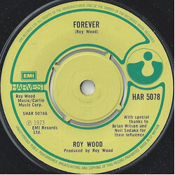 Roy Wood Forever VINYL 7" USED
