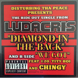 Ludacris Diamond In The Back / We Got USED VINYL 12INCH 33 S RPM