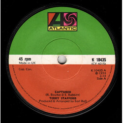 Terry Stafford Captured USED VINYL 7INCH 45 RPM SINGLE