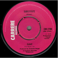 Clout Substitute USED VINYL 7INCH 45 RPM SINGLE