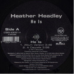 Heather Headley He Is USED VINYL 12INCH 33 S RPM