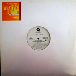 Christina Milian / Joe Budden Whatever U Want USED VINYL 12INCH 33 S RPM