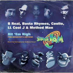 B-Real / Busta Rhymes / Coolio / LL Cool J / Method Man Hit 'Em High (The Monstars' Anthem) USED VINYL 12INCH 33 S RPM