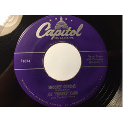Joe "Fingers" Carr / The Carr-Hops Snookey Ookums USED VINYL 7INCH 45 RPM SINGLE