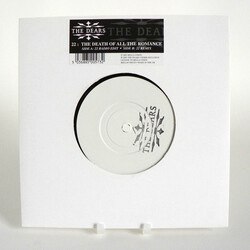 The Dears 22: The Death Of All The Romance USED VINYL 7INCH LIMITED EDITION WHITE LABEL