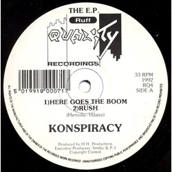 Konspiracy The E.P. VINYL 12" USED