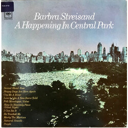 Barbra Streisand A Happening In Central Park Vinyl LP USED