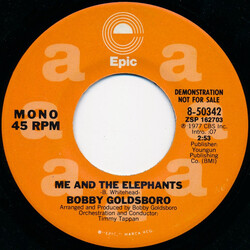 Bobby Goldsboro Me And The Elephants USED VINYL 7INCH 45 RPM SINGLE PROMO STEREO MONO