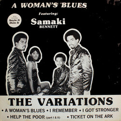 The Variations / Samaki A Woman's Blues Vinyl LP USED