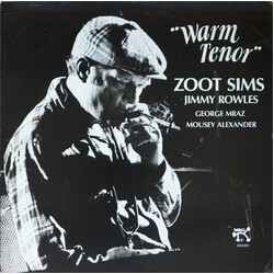 Zoot Sims / Jimmy Rowles Warm Tenor Vinyl LP USED
