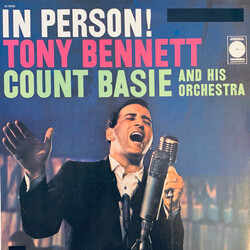 Tony Bennett / Count Basie Orchestra In Person! Vinyl LP USED