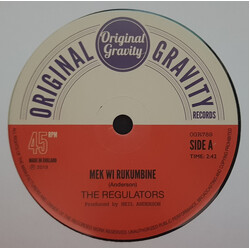 The Regulators (3) / Brentford Road Soul Rebels / Dennis Alcapone Mek Wi Rukumbine / It's Alright Now USED VINYL 7INCH 45 RPM
