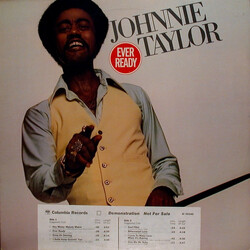 Johnnie Taylor Ever Ready Vinyl LP USED