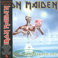 Iron Maiden Seventh Son Of A Seventh Son Vinyl LP USED