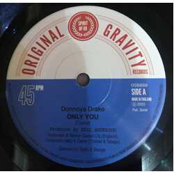 Donnoya Drake Only You USED VINYL 7INCH 45 RPM SINGLE LIMITED EDITION