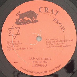 Pad Anthony Rock On / We Rule Things USED VINYL 12INCH 45 RPM REISSUE LIMITED EDITION