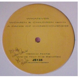 Yellow Note We're Not The Beatles VINYL 12" USED