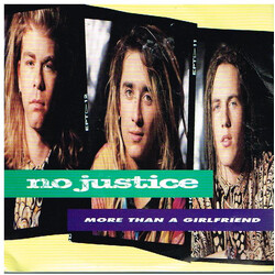No Justice More Than A Girlfriend USED VINYL 7INCH 33 S RPM 45 RPM LIMITED EDITION