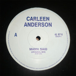 Carleen Anderson Mama Said USED VINYL 12INCH