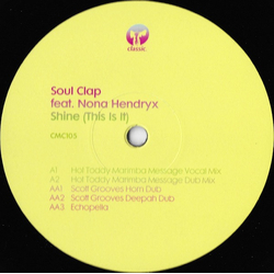Soul Clap / Nona Hendryx Shine (This Is It) Vinyl 12" USED