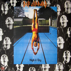 Def Leppard High 'N' Dry Vinyl LP USED