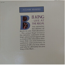 B.B. King Live At The Regal Vinyl LP USED