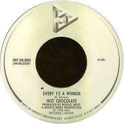 Hot Chocolate Every 1's A Winner VINYL 7" USED