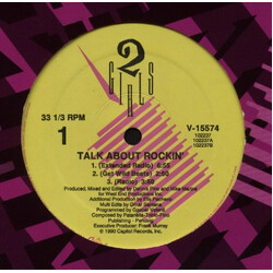 2 Girls Talk About Rockin' VINYL 12" USED