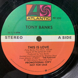 Tony Banks This Is Love VINYL 12" USED