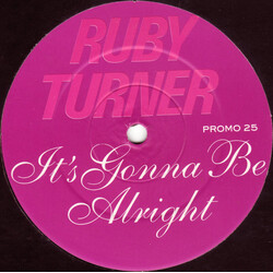 Ruby Turner It's Gonna Be Alright USED VINYL 12INCH PROMO