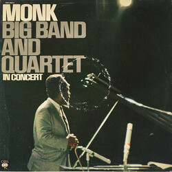 Thelonious Monk Big Band And Quartet In Concert Vinyl LP USED