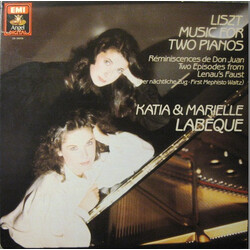 Franz Liszt / Katia Et Marielle Labèque Music For Two Pianos Vinyl LP USED