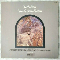 Alexander Scriabine / Evgeni Svetlanov / Russian State Symphony Orchestra The Divine Poem (Symphony No. 3) Vinyl LP USED