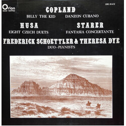 Frederick Schoettler / Theresa Dye Billy The Kid, Danzon Cubano, Eight Czech Duets, Fantasia Concertante Vinyl LP USED