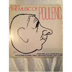 Maxine Makas The Music of Poulenc Vinyl LP USED