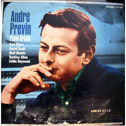 André Previn / Earl Hines / Hazel Scott / Matt Dennis / Barkley Allen / Eddie Heywood Piano Greats Vinyl LP USED