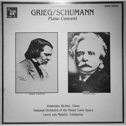 Edvard Grieg / Robert Schumann Piano Concerti Vinyl LP USED