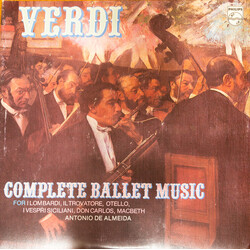 Antonio De Almeida / Giuseppe Verdi Complete Ballet Music Vinyl LP USED