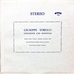 Giuseppe Torelli / Jean-François Paillard / Orchestre De Chambre Jean-François Paillard / Maurice André / Huguette Fernandez Concertos And Sinfonias V