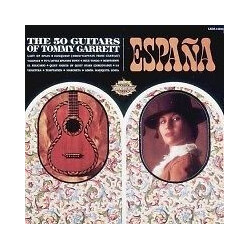 The 50 Guitars Of Tommy Garrett España Vinyl LP USED