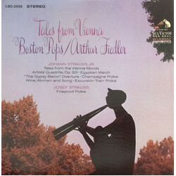 The Boston Pops Orchestra / Arthur Fiedler Tales From Vienna Vinyl LP USED