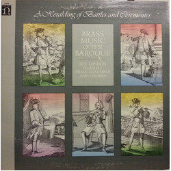 The London Gabrieli Brass Ensemble A Heralding Of Battles And Ceremonies (Brass Music Of The Baroque) Vinyl LP USED