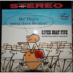 The River Boat Five Ma! They're Comin' Down The Street Vinyl LP USED