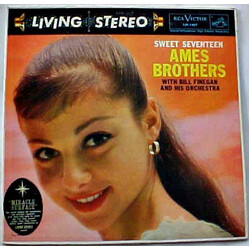 The Ames Brothers / Bill Finegan And His Orchestra Sweet Seventeen Vinyl LP USED