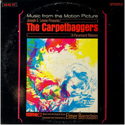 Elmer Bernstein The Carpetbaggers (Music From The Original Score) Vinyl LP USED